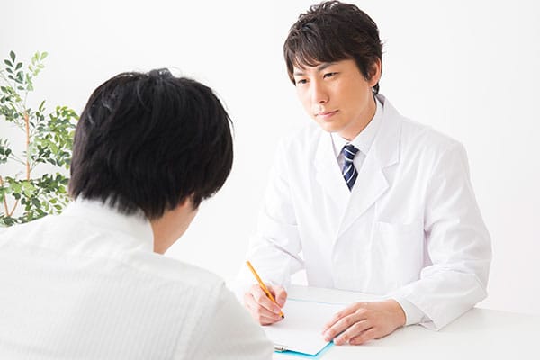 医療機関で受診